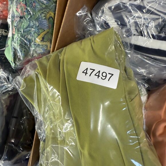 Classic Elements Shirt Women XL Green Button Up Collared Long Sleeve Pockets - Picture 6 of 6